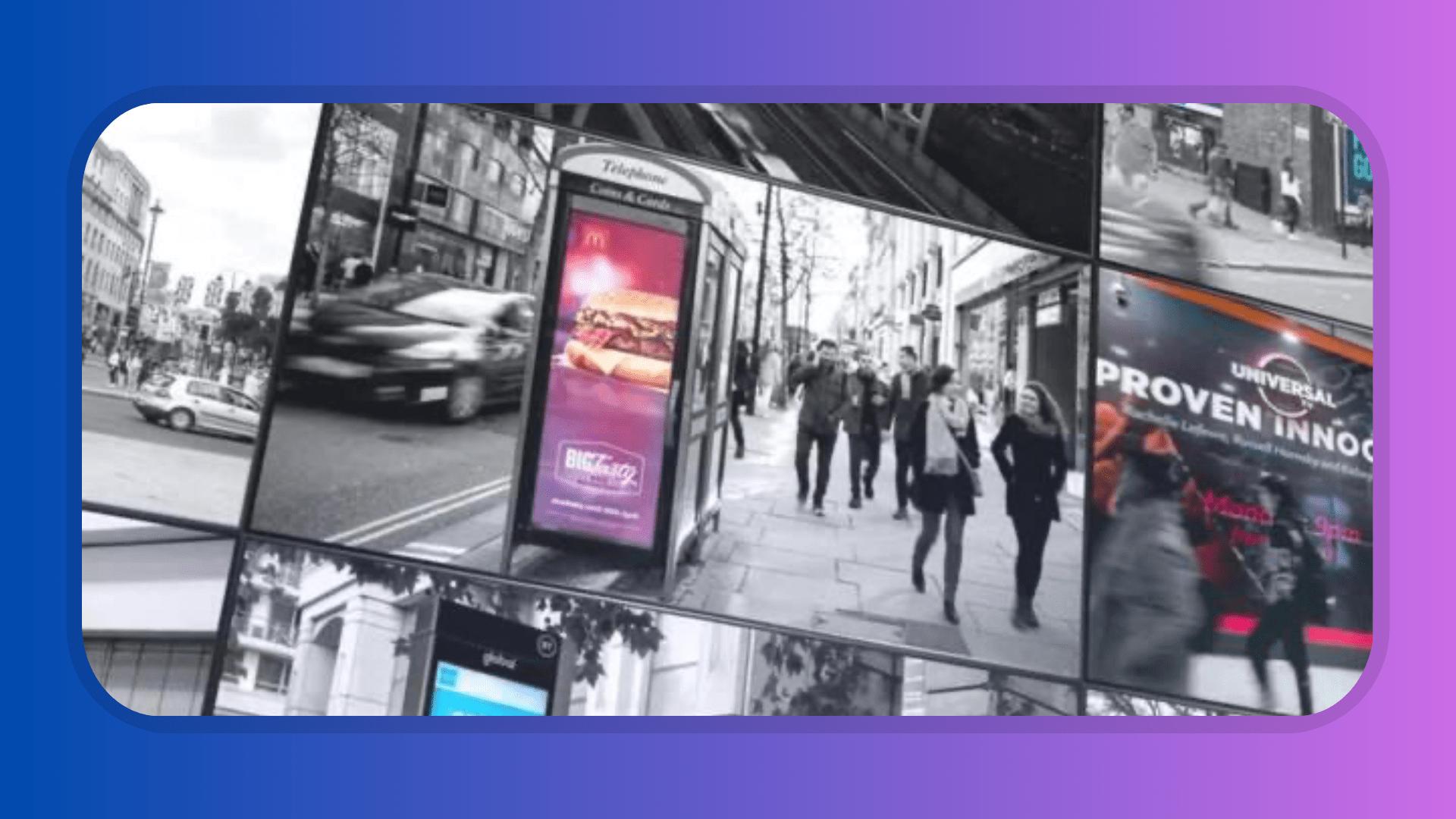 Outdoor Advertising for Multicultural Black and Asians living in the UK